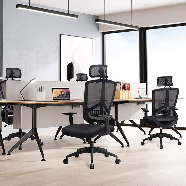 Fauteuil de bureau ergonomique "Sagone" tissus