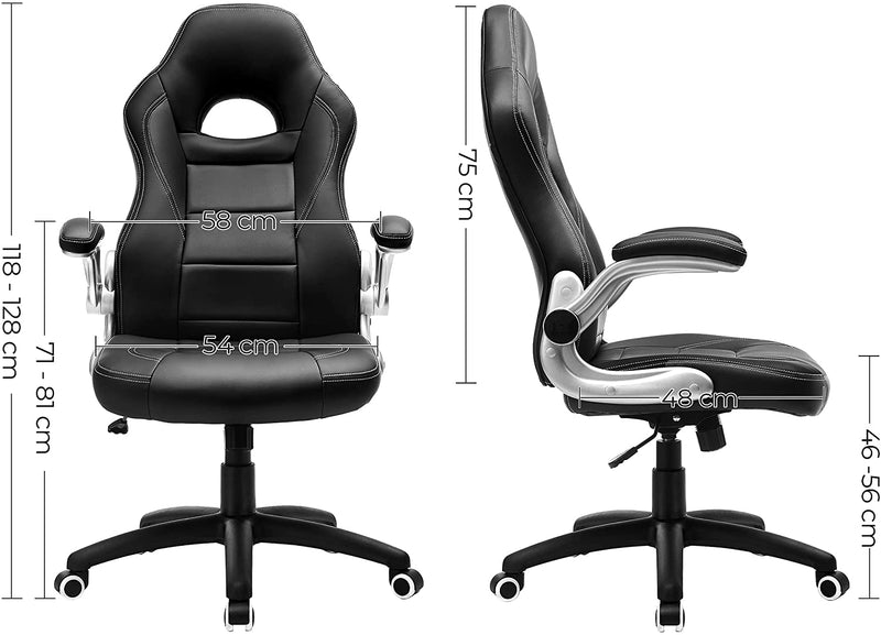 Fauteuil de bureau ergonomique "Salice" cuir