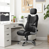 Fauteuil de bureau ergonomique "Kiel" cuir