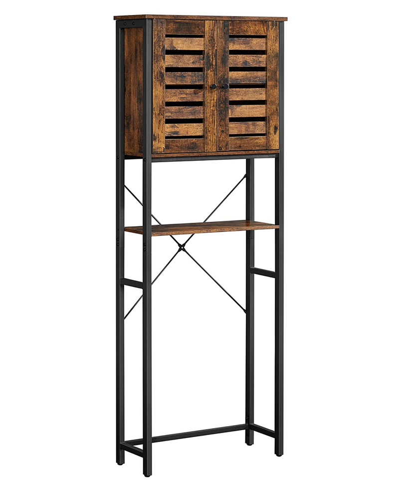 Etagère de buanderie "Faro" métal bois