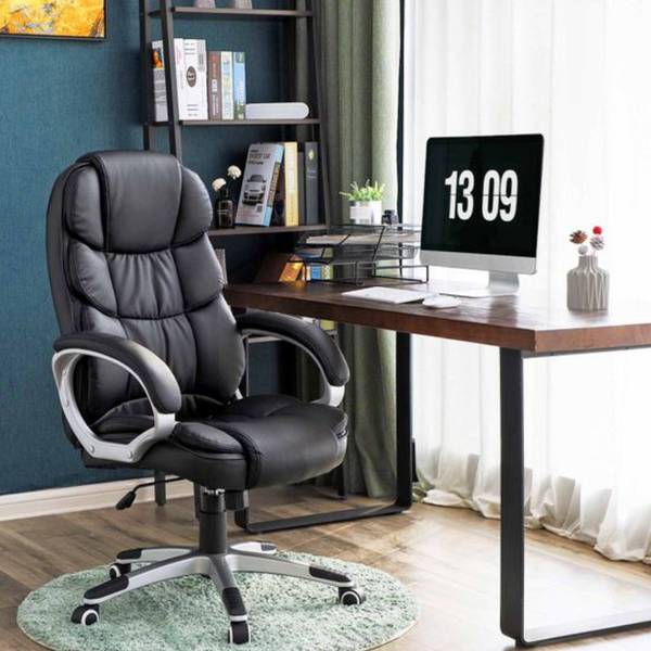 Fauteuil de bureau ergonomique "Spire" cuir