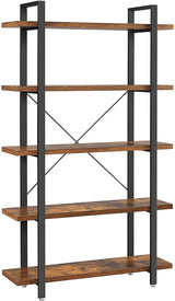 Etagère 5 niveaux "Cebu" métal bois