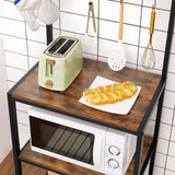 Etagère de cuisine "Para" métal bois