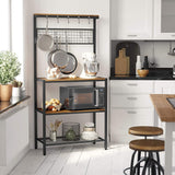 Etagère de cuisine "Para" métal bois