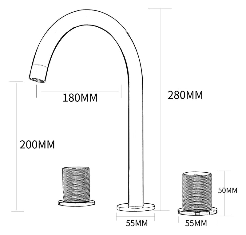 Mitigeur de salle de bain Santanyi