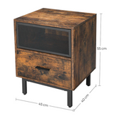 Table de chevet "Ittiri" bois