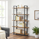 Etagère 5 niveaux "Cebu" métal bois