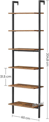Etagère échelle "Calzada" métal bois