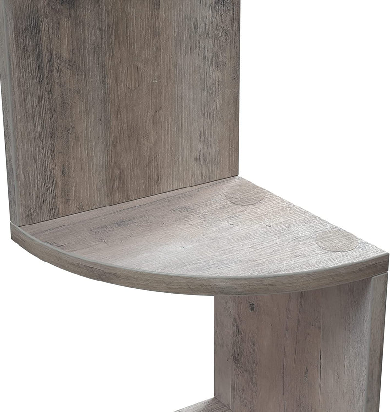 Etagère d'angle "Luzakag" bois