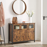 Buffet avec 3 portes "Reus" métal bois